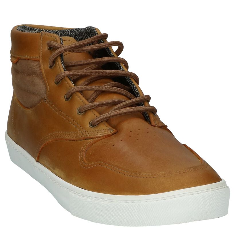 Element Skate sneakers en Cognac en cuir (200728)