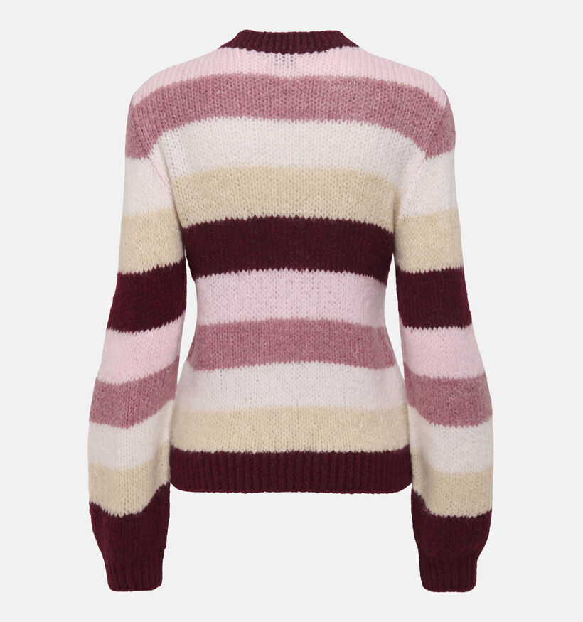 JDY Dinea Blauwe/Witte Trui met Strepenprint JDY Dinea Roze/Witte Trui met Strepenprint voor dames (359868)