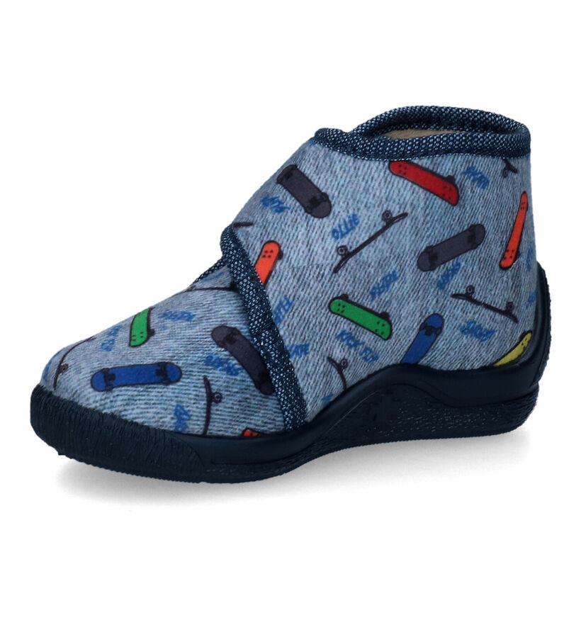 Bellamy Magma Blauwe Pantoffels voor jongens (316980)