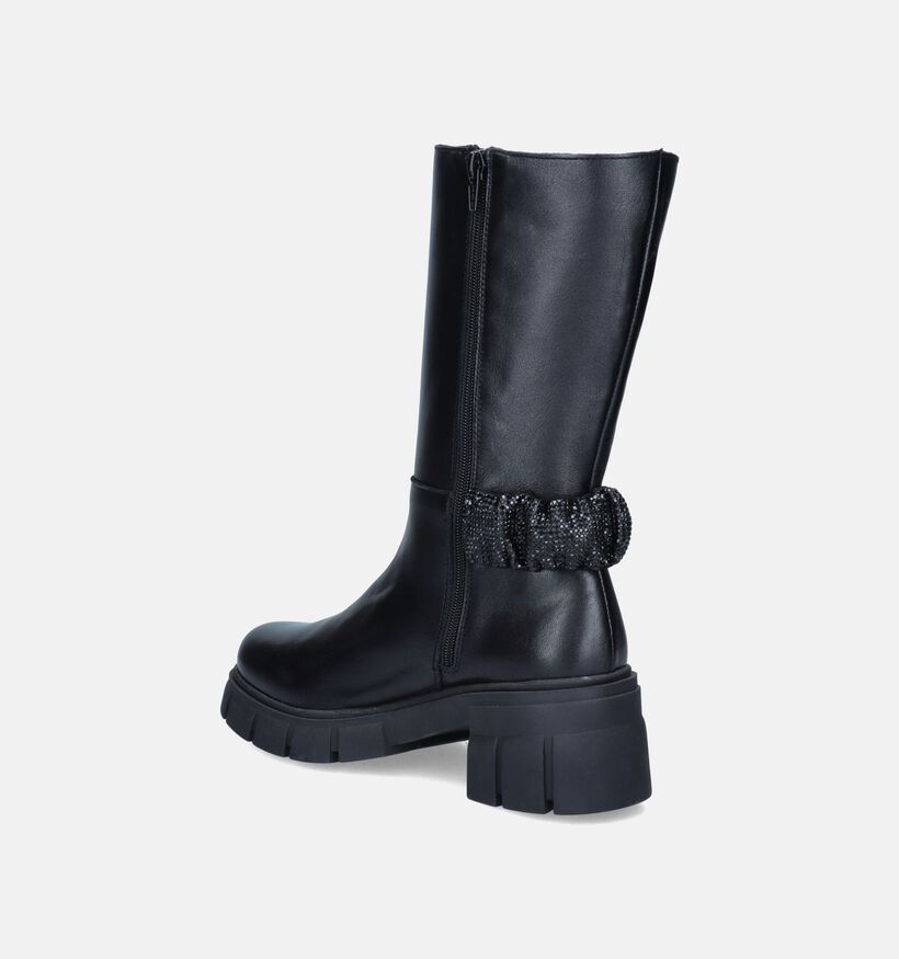 Sweet Lemon Bottes de motard en Noir pour femmes (349251)