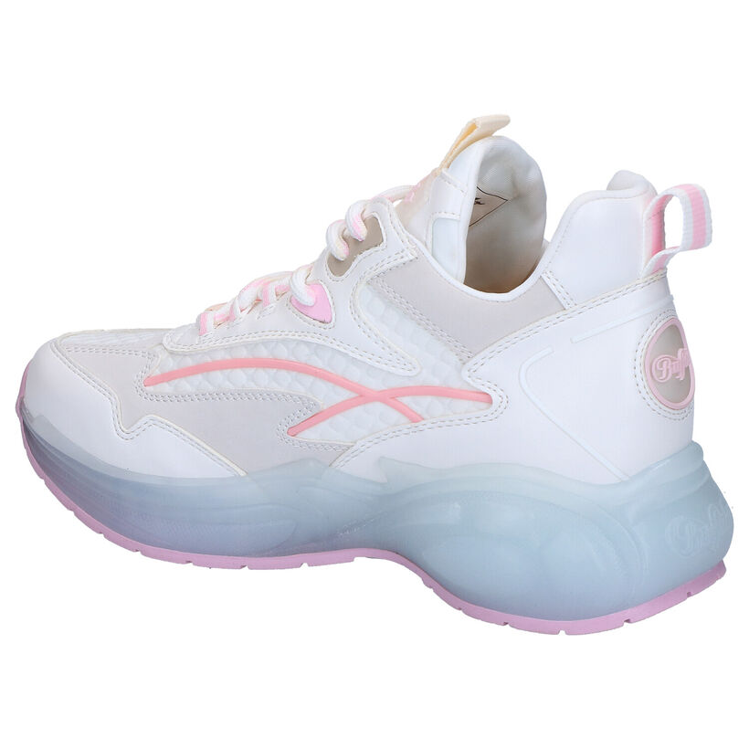 Buffalo Baskets casual en Blanc en simili cuir (267619)