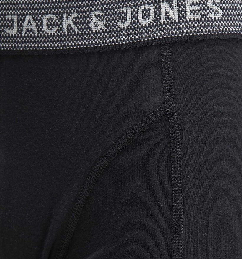 Jack & Jones Jacwaistband Trunks 3-Pack Boxershorts en Noir pour hommes (343585)