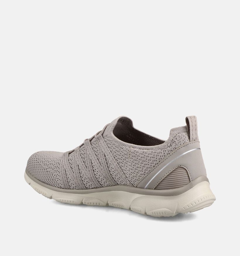 Skechers Arch Fit Sunny Creative Pass Baskets en Taupe pour femmes (367834)