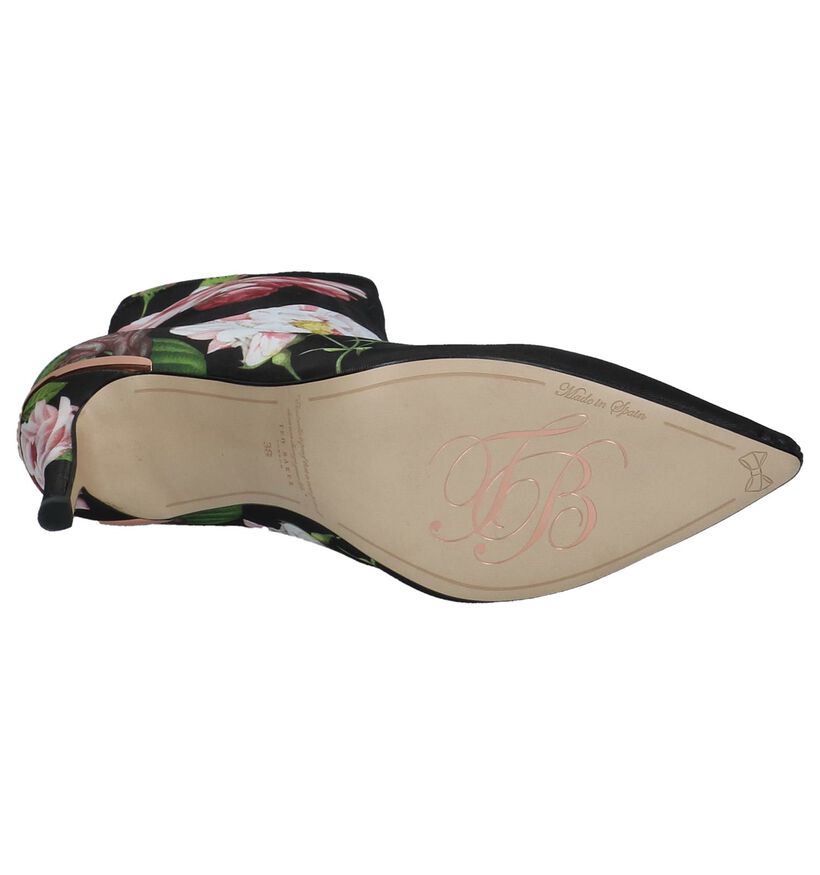 Zwarte High Heels Soklaarzen Ted Baker Elzbet in stof (225400)