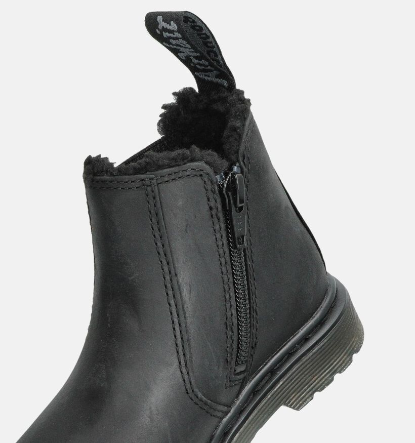 Dr. Martens 2976 Leonore Mono Zwarte Chelsea Boots voor jongens, meisjes (359636)