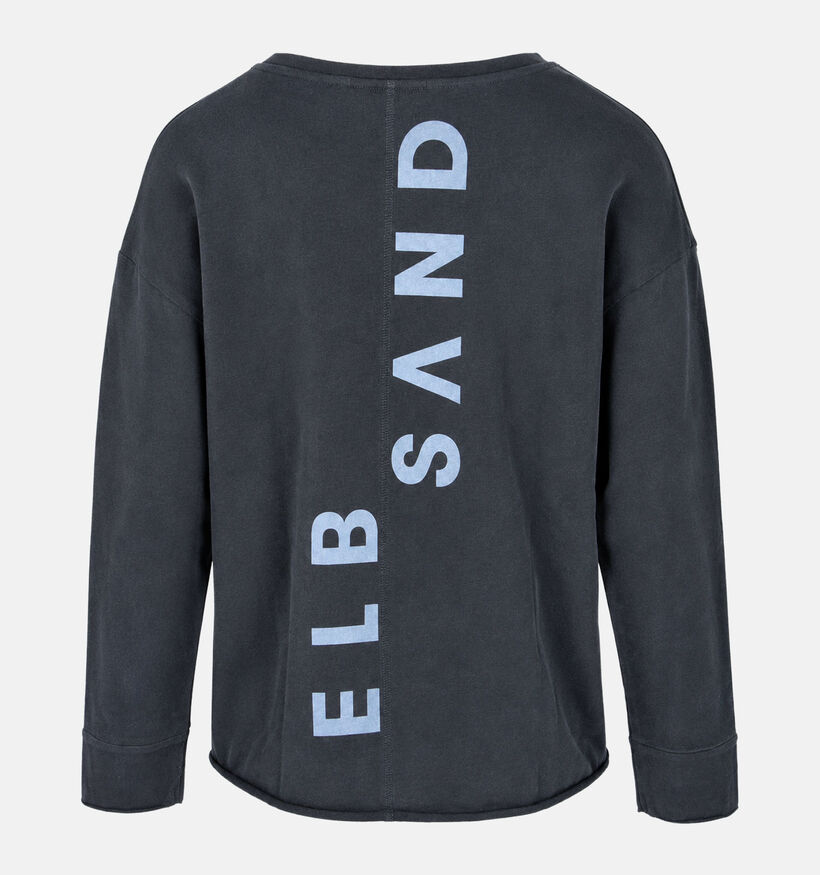 Elbsand Riane Longsleeves en Bleu fonc&eacute; pour femmes (381269)
