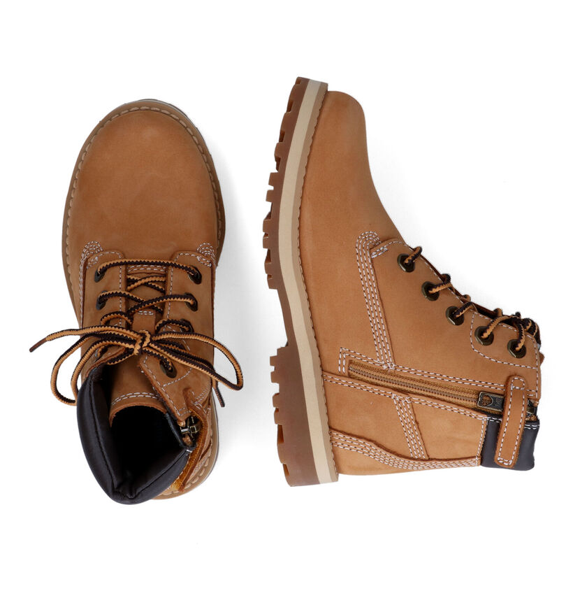 Timberland Courma Kid 6 Inch Naturel Bottines voor meisjes, jongens (345266) - geschikt voor steunzolen