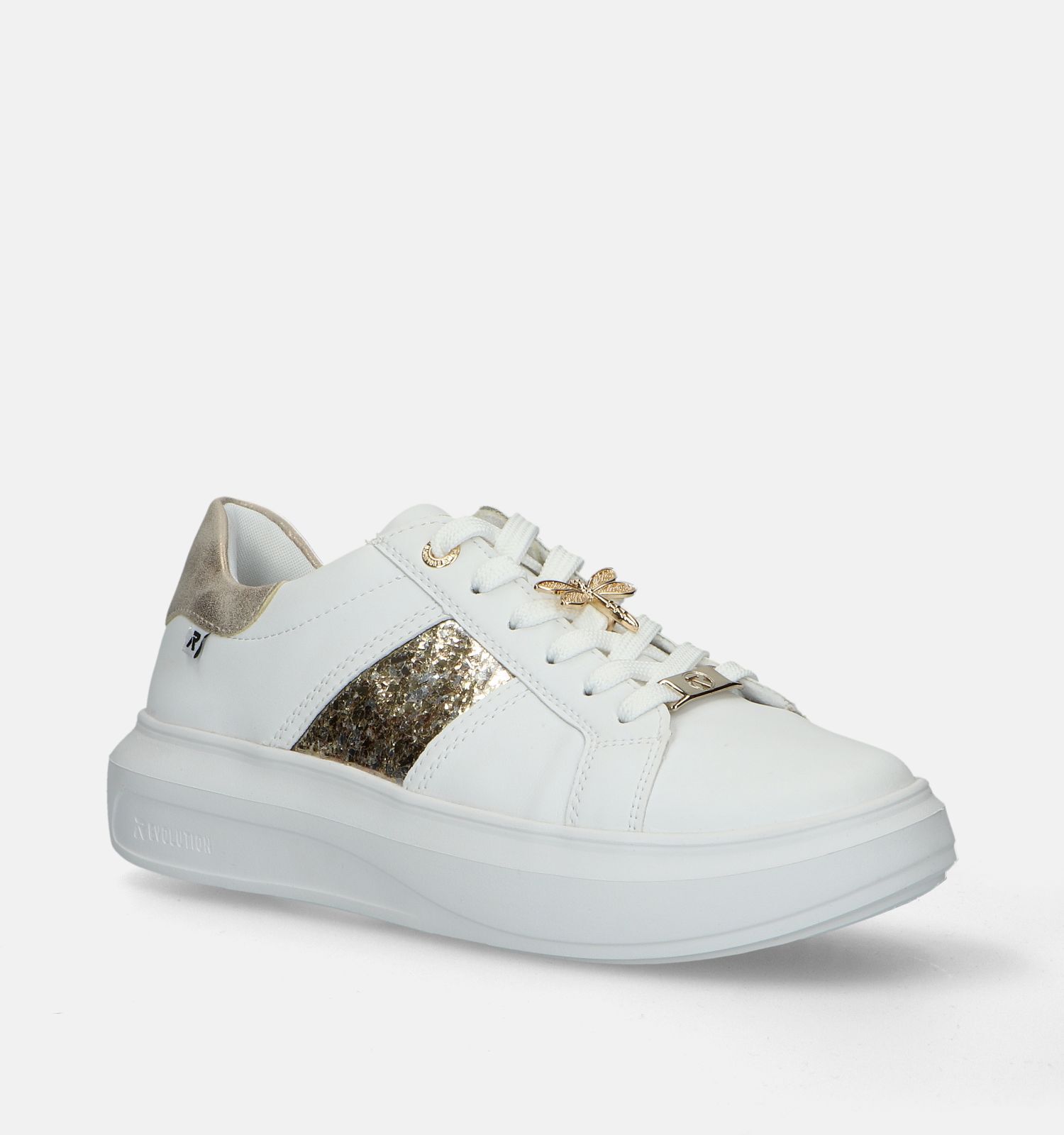 Rieker witte sneakers best sale