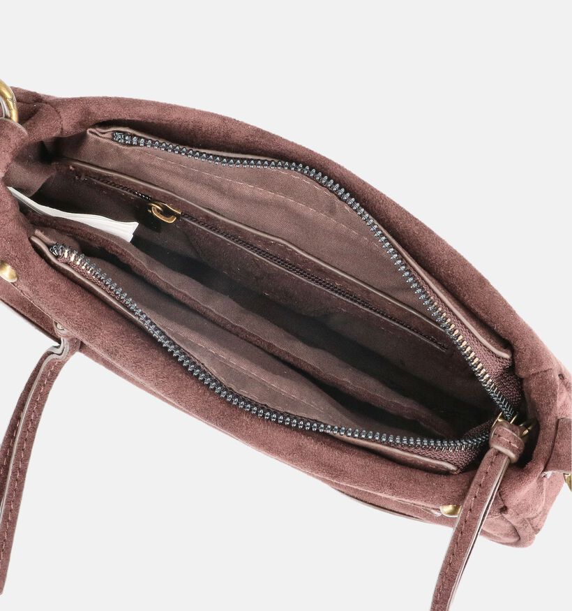 Suri Frey Brittney Donkerbruine Schoudertas voor dames (379150)