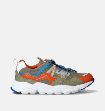 Naturino x Flower Mountain Low Lage schoenen Bruin/Blauw/Groen/Grijs