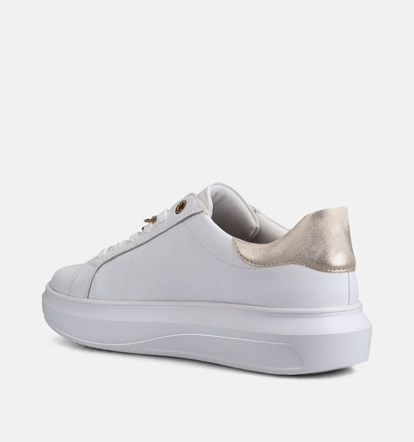 Rieker Witte Sneakers voor dames (367725) - geschikt voor steunzolen