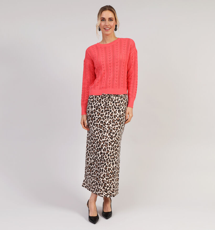 Vero Moda Clippa Bruine Maxi rok voor dames (353177)