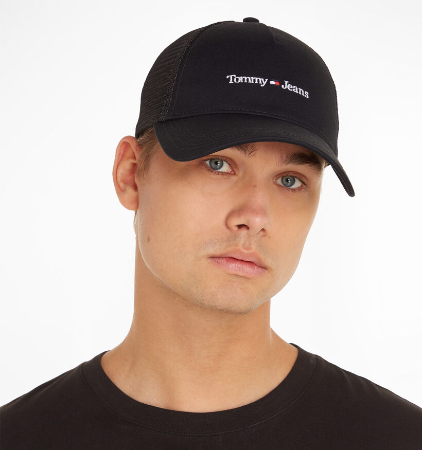 Tommy Hilfiger Sport Trucker Cap Casquette en Noir pour hommes (329115)