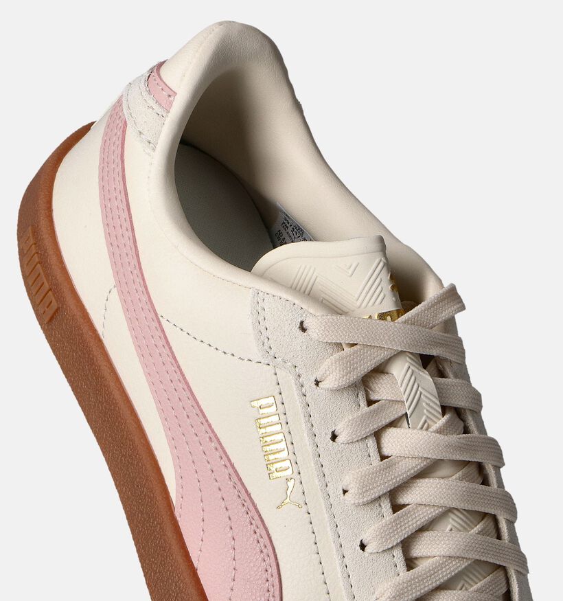 Puma Club II Era Baskets en Écru pour femmes (350416) - pour semelles orthopédiques