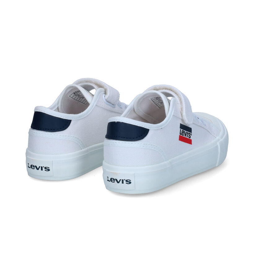 Levi's Mission Witte Sneakers voor jongens (306090)