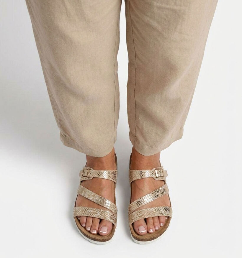 Laurent David Gouden Slippers voor dames (373776)