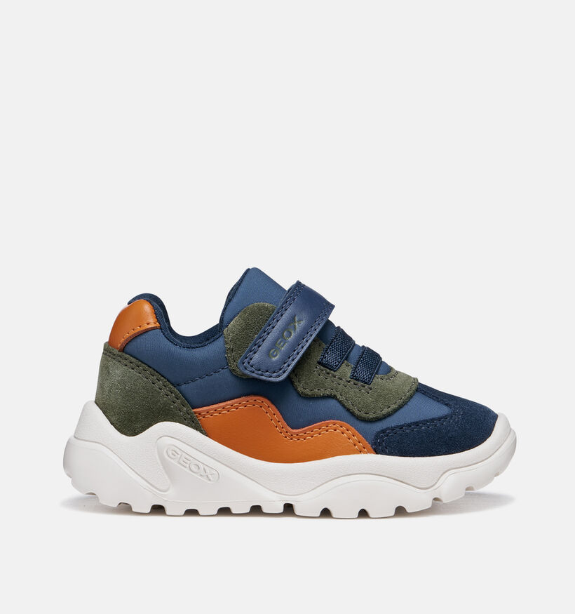 Geox Ciufciuf Blauwe Sneakers voor jongens (376219) - geschikt voor steunzolen