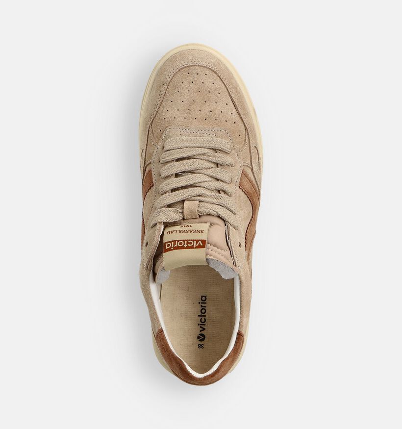Victoria Baskets en Beige pour femmes (361885) - pour semelles orthopédiques