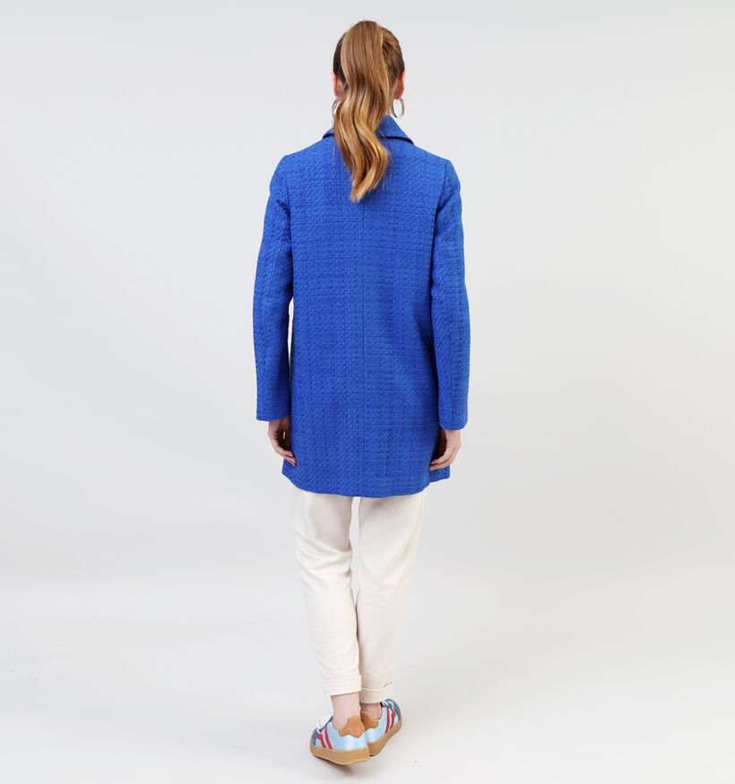 comma Manteau mi-long en Bleu pour femmes (337510)