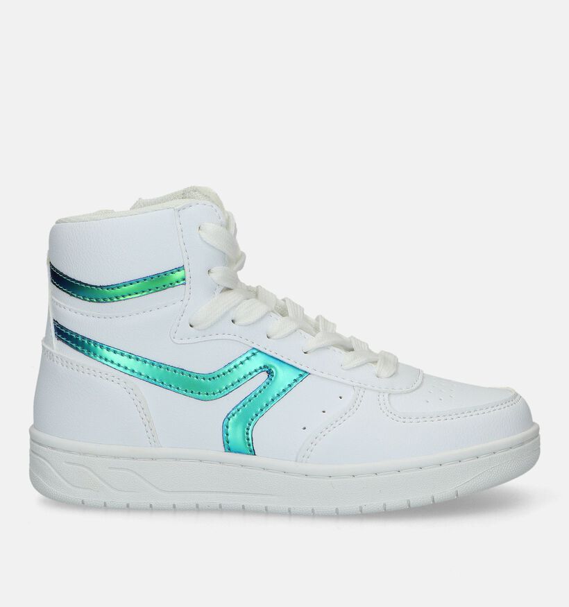 CEMI Witte Hoge sneakers voor jongens, meisjes (330919)