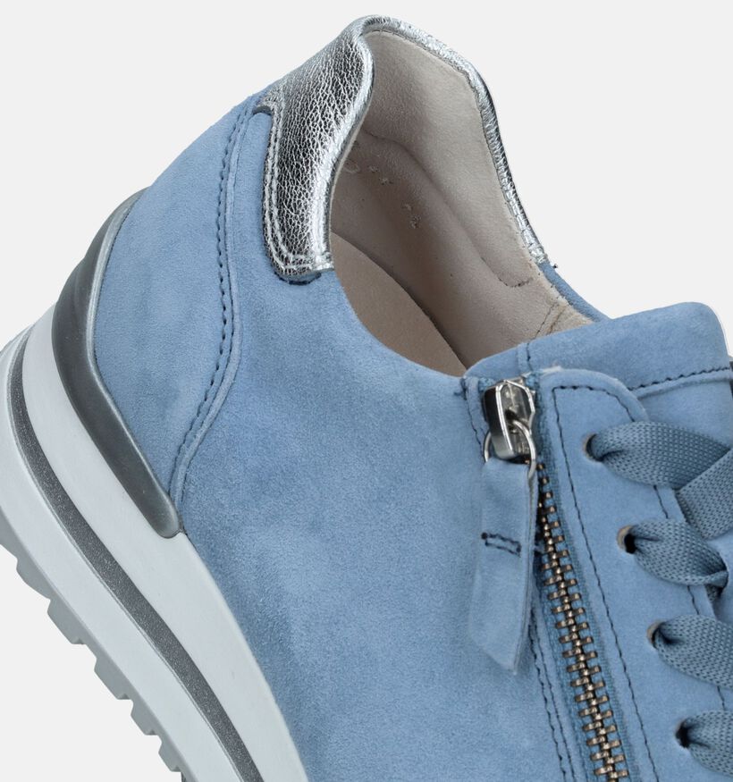 Gabor OptiFit Blauwe Sneakers voor dames (336162) - geschikt voor steunzolen