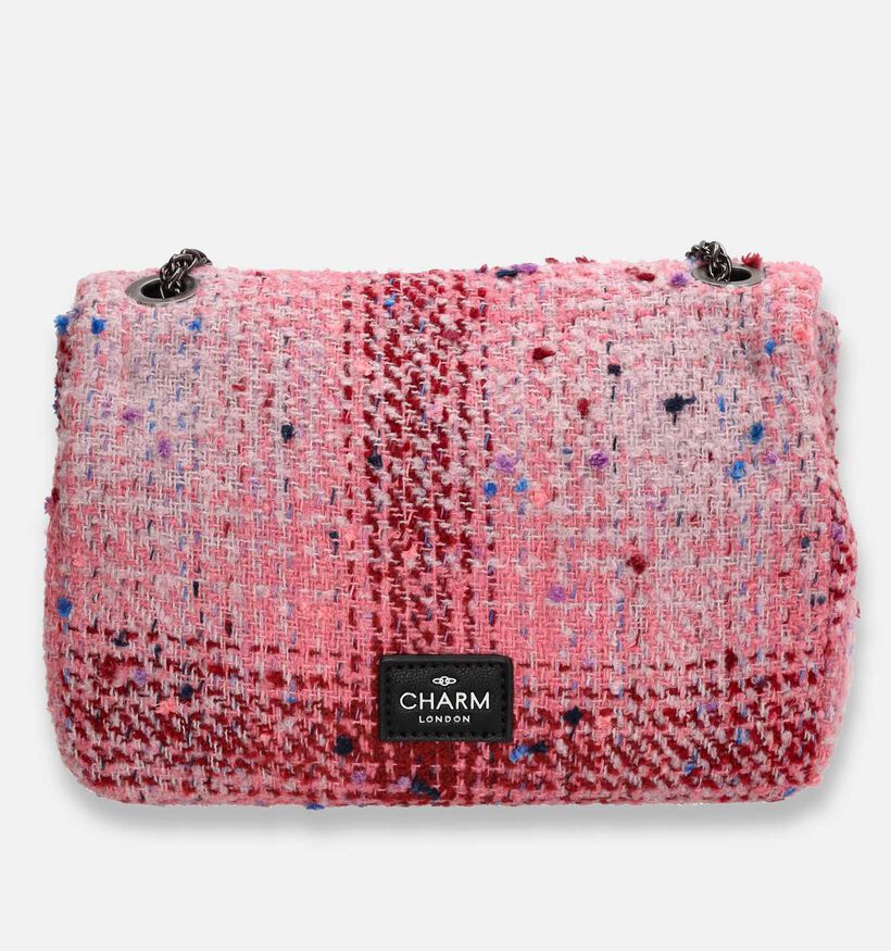 Charm London Roze Finsbury Crossbody Tas voor dames (333114)