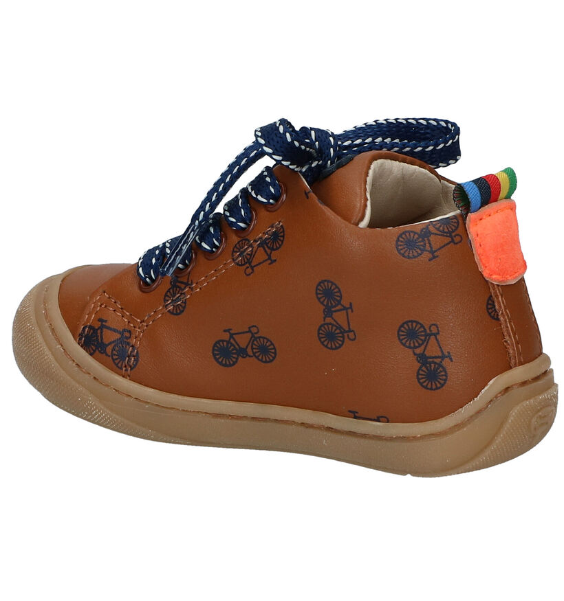 STONES and BONES Vorm Chaussures pour bébé en Cognac pour garçons (295065) - pour semelles orthopédiques