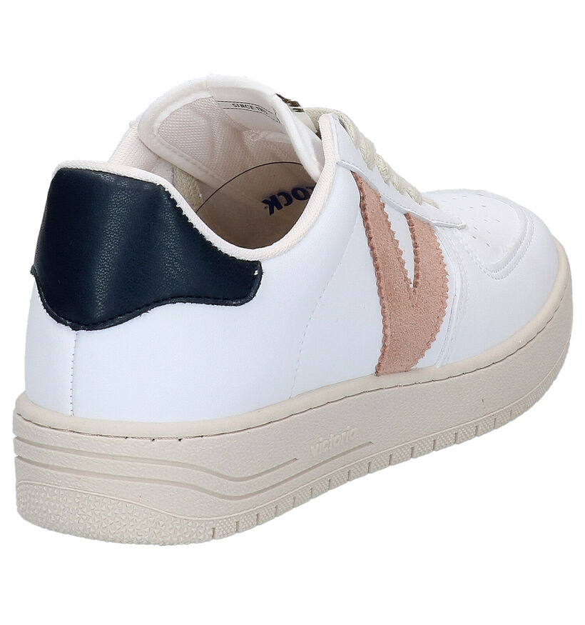 Victoria Chaussures à lacets en Blanc en simili cuir (281930)