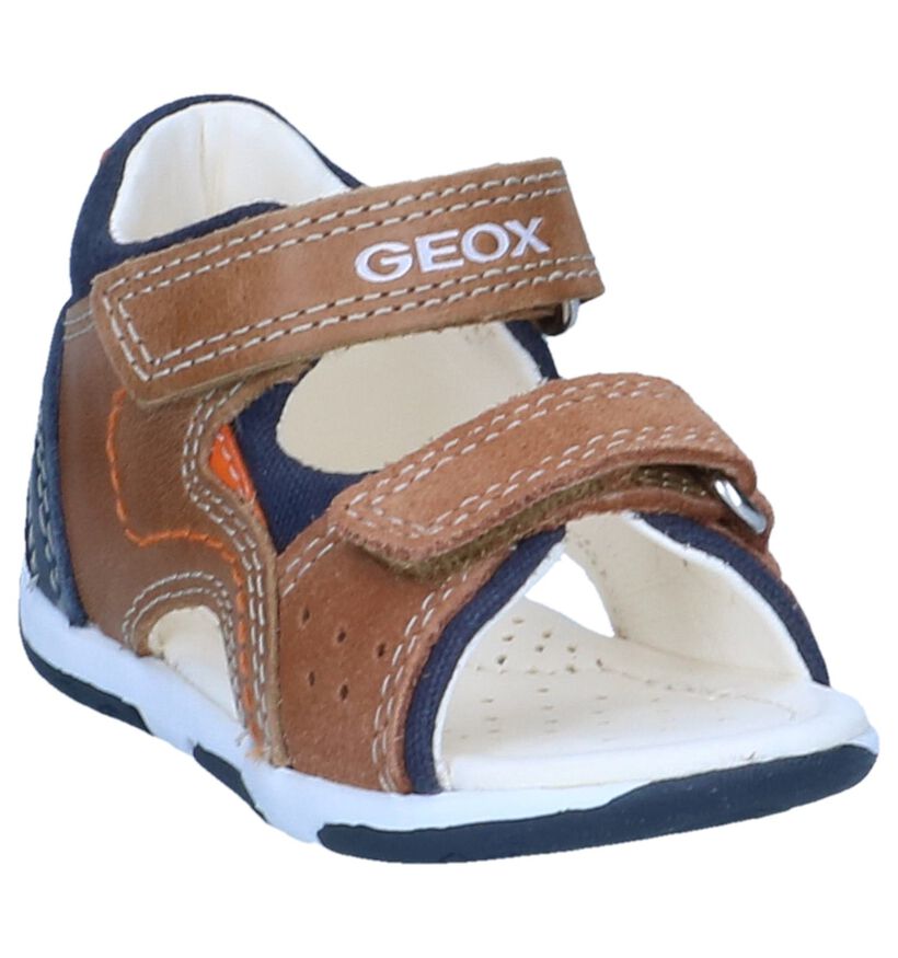 Geox Sandales pour bébé en Marron en cuir (245012)