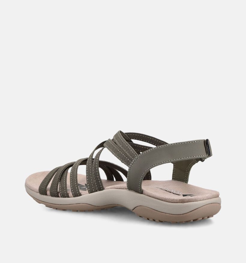 Skechers Reggae Slim Summer Getaway Kakigroene Sandalen voor dames (371265)