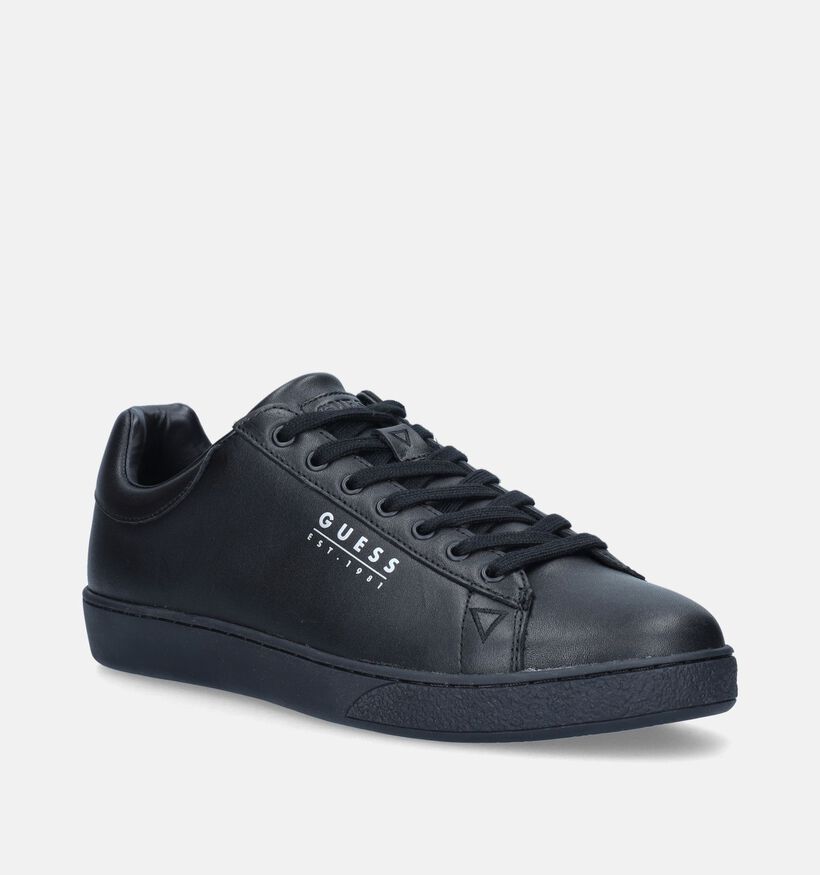 Guess Nola Zwarte Veterschoenen voor heren (343198) - geschikt voor steunzolen