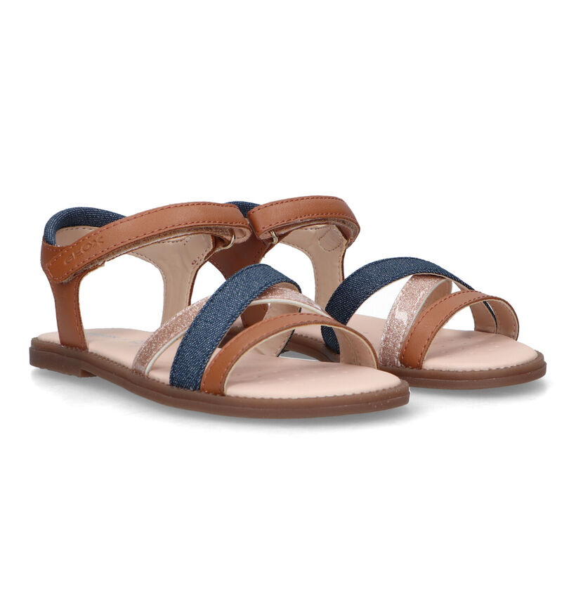 Geox Karly Cognac Sandalen voor meisjes (321569)