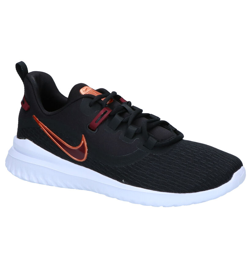 Nike Renew Rival Baskets en Noir en textile (262184)