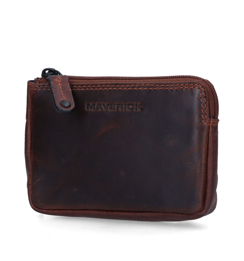 Maverick Porte-monnaie en Marron pour hommes (331062)