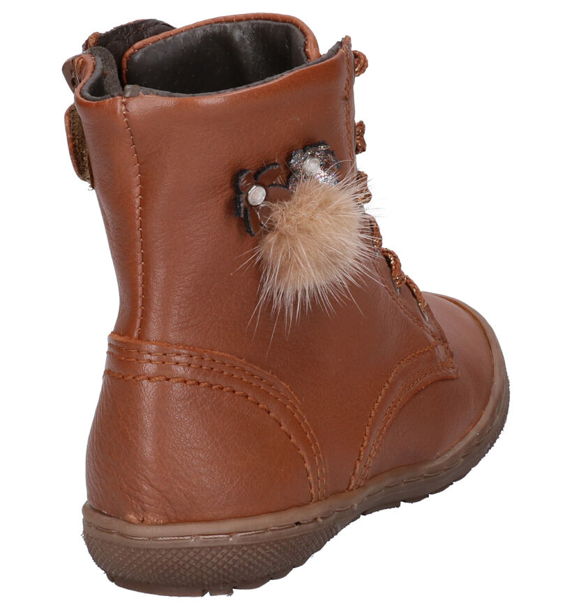 Little David Valencia 2 Cognac Boots in leer (261295)