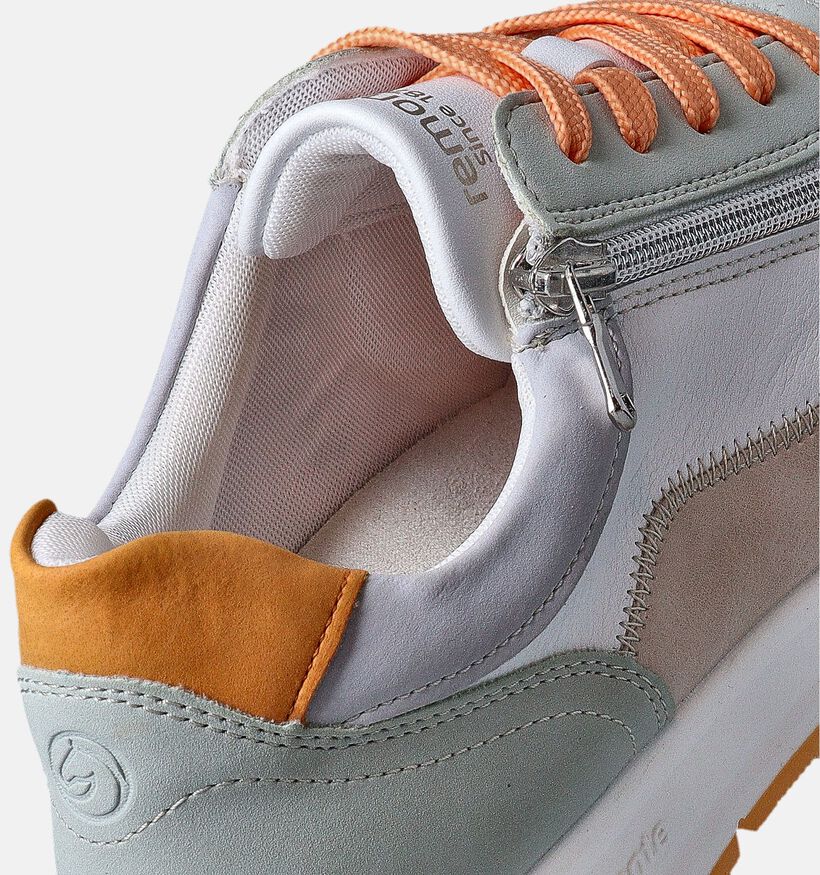 Remonte Witte Sneakers voor dames (351222) - geschikt voor steunzolen