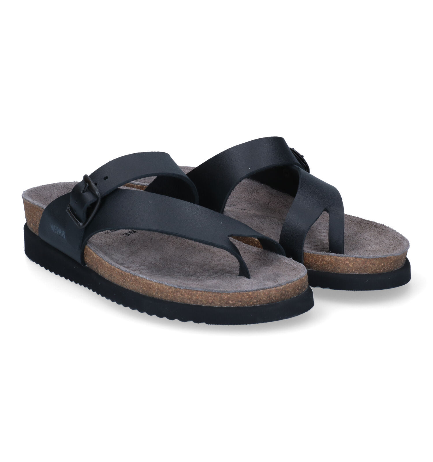 Zwarte teenslipper cheap