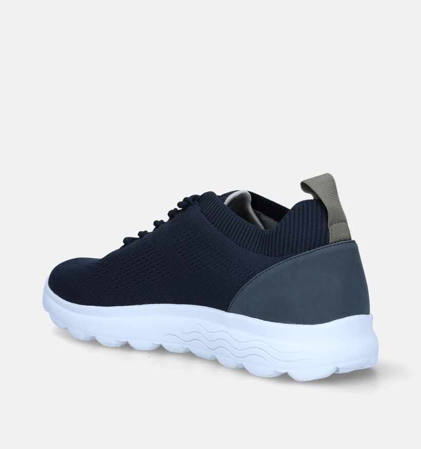 Geox Spherica Kaki Veterschoenen voor heren (353837) - geschikt voor steunzolen