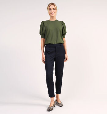 Vero Moda Broeken Beige/Blauw