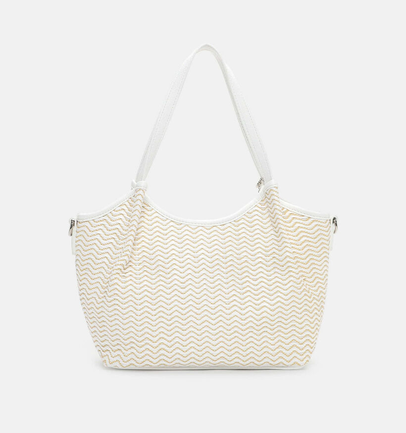 Tamaris Konstantina Witte Shoppertas met Riem voor dames (371313)