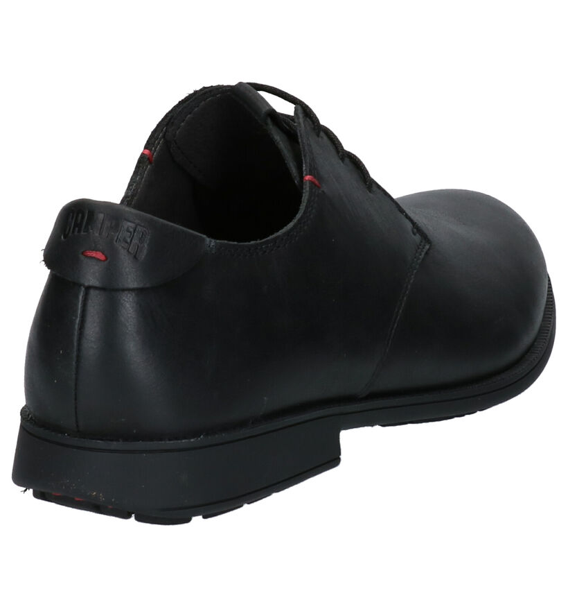 Camper Chaussures habillées en Noir en cuir (256260)