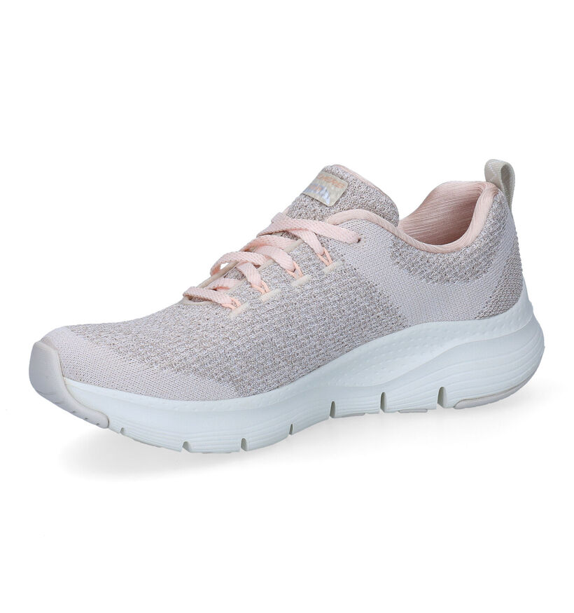 Skechers Arch Fit Infinite Adventure Zwarte Sneakers voor dames (301268) - geschikt voor steunzolen