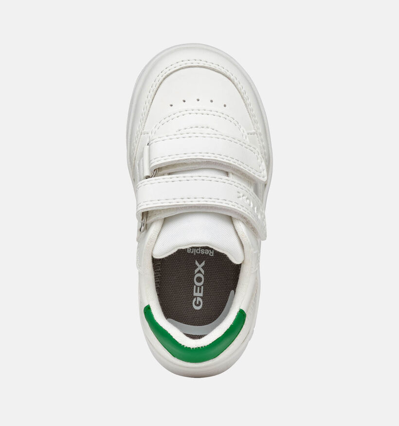 Geox Eclyper Witte Babyschoentjes voor jongens (356374) - geschikt voor steunzolen
