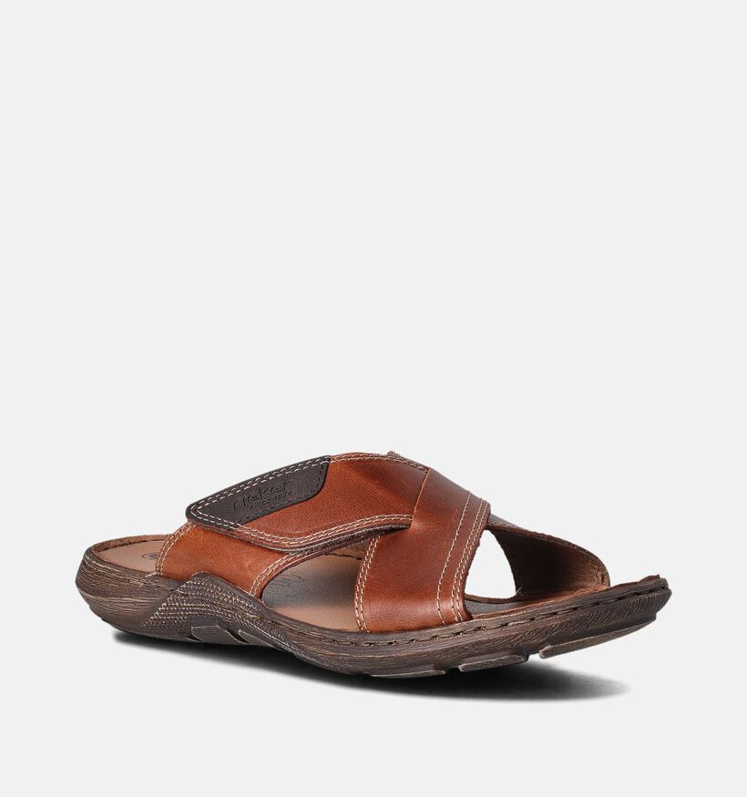Rieker Cognac Slippers voor heren (354820)