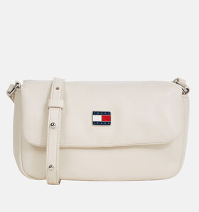 Tommy Hilfiger TJW Pillow Flap Ecru Crossbody tas voor dames (349984)