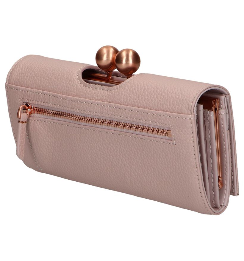 Ted Baker Josiey Porte-monnaie à rabat en Lila en cuir (242371)