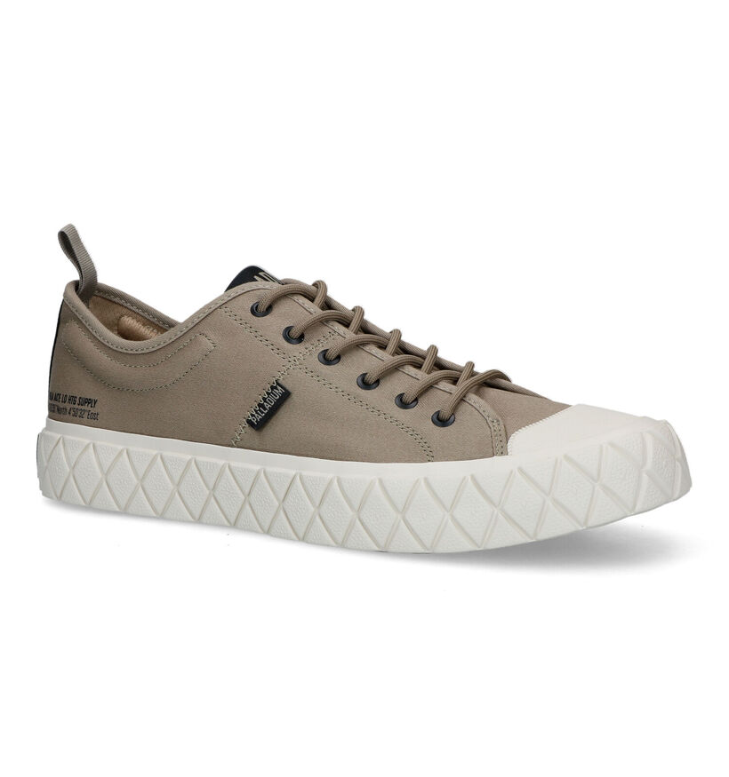 Palladium Palla Ace Chaussures à lacets en Beige pour hommes (320242)