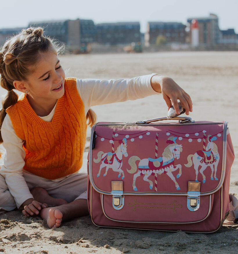 Caramel & cie. Cartable en Rose pour filles (331420)