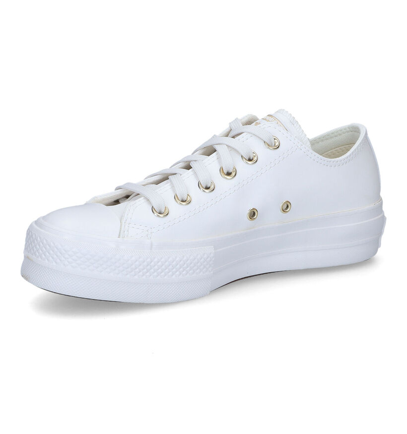 Converse Chuck Taylor AS Lift Witte Sneakers voor dames (309929)