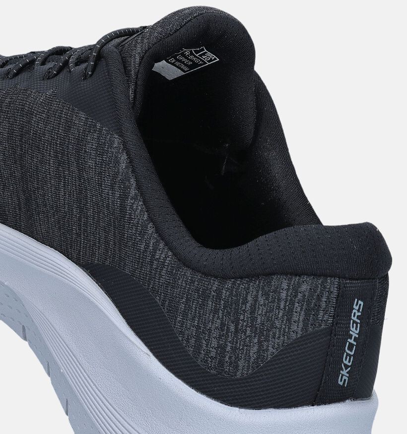 Skechers Arch Fit 2.0 Upperhand Zwarte Sneakers voor heren (350316) - geschikt voor steunzolen